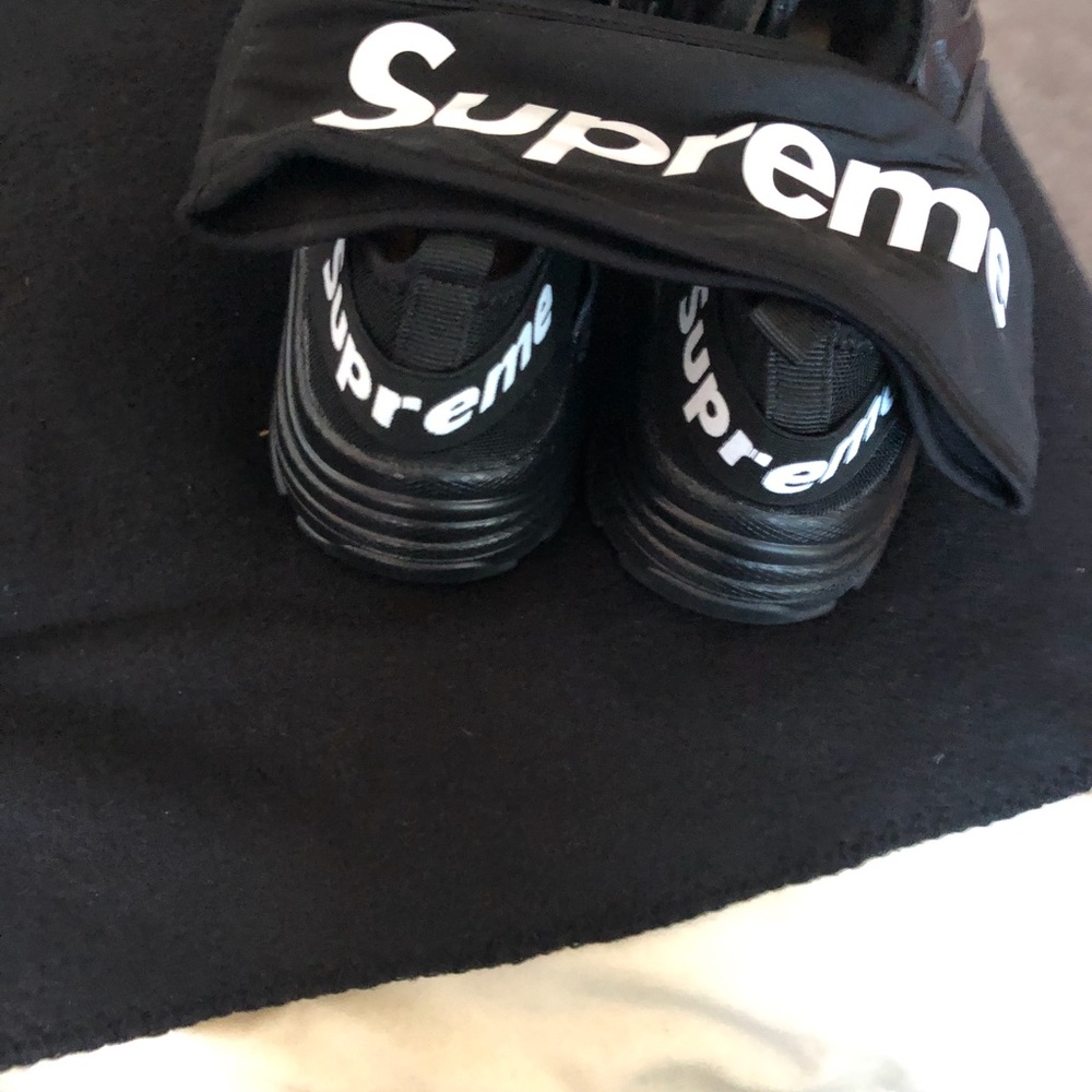 Customize personalized supreme strap on the back